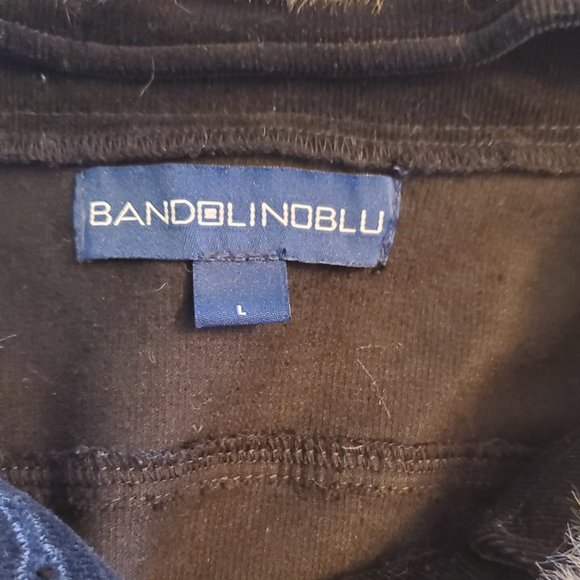 Vintage black jacket with/faux fur collar - Picture 5 of 5